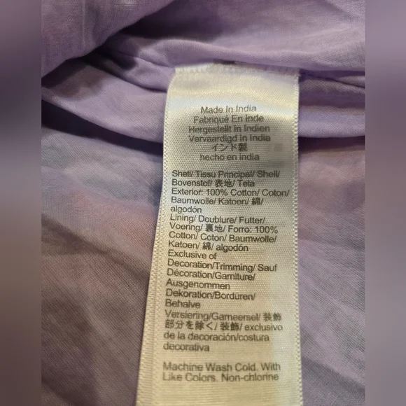 J.Crew Factory Strappy midi dress Vintage Lilac Multi 0 $128 - Picture 6 of 8